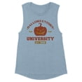 thumbnail image 1 of Halloweentown University Women's Muscle Tank Medium Stonewash Denim, 1 of 5