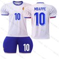 thumbnail image 1 of 2425 French Away European Cup Jersey No. 10 Mbapi Football Clothes 7 Girizman 9 Giloo Team Uniform, 1 of 9