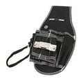 thumbnail image 2 of Woodworking Tool Belt, Electrician Waist Hanging Tool Bag Portable Multiple Pockets Small Black  For Carpenter, 2 of 8