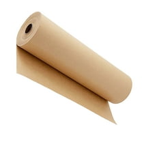 LABRIMP Brown Wrapping Kraft Paper 1 Roll for Crafting and present Giving Occasions