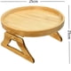 thumbnail image 2 of Bandeja para reposabrazos de sofá Bandeja para reposabrazos de sofá acogedora Bandeja para reposabrazos de sofá de madera Disco de sofá plegable, 2 of 4