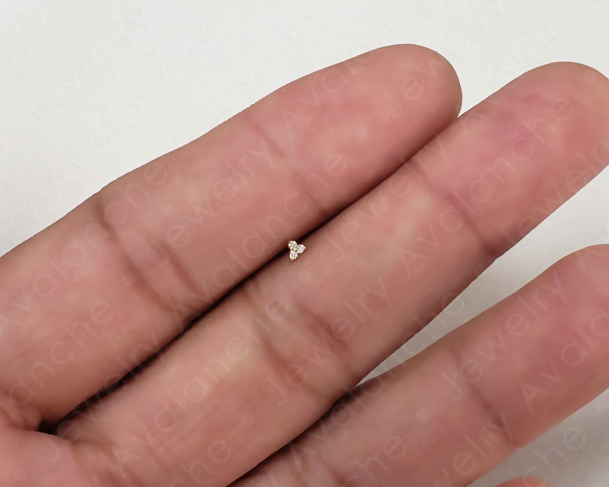 Moissanite 2024 nose ring