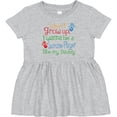 thumbnail image 3 of Inktastic Lacrosse Player Like Daddy Girls Baby Dress, 3 of 5