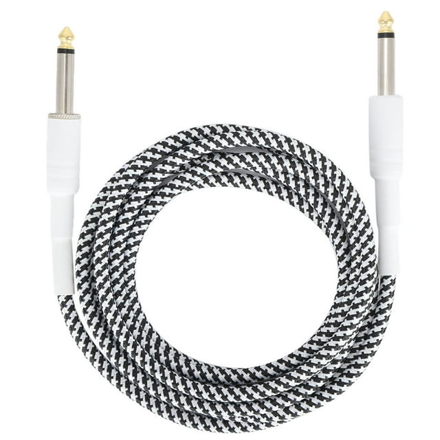 Cable de instrumento TRS, cable de instrumento de 6,35 mm, conector macho balanceado, cable de audio estéreo, valor inmejorable