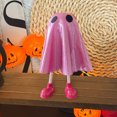 thumbnail image 3 of Ghost Wearing Cloak Ornament Halloween Haunted House Parties Themed Statue Multi-Functional Holiday Decor, 3 of 7