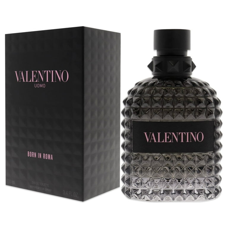 香水(男性用) VALENTINO UOMO BORN IN ROMA 100ml Valentino Uomo Born In Roma Eau De Toilette Spray 3.4 oz