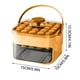 thumbnail image 2 of Máquina para Hacer Hielo Fácil de Presionar, Molde para Hielo, Bandejas de Hielo para Congelar, con Contenedor, Portátil, con Asa, Fácil de Liberar, Sin Enfriar, para Hacer Cubitos de Hielo para Cóct, 2 of 6