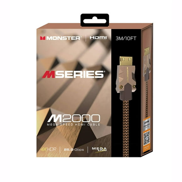 Cable HDMI Monster serie M2000 de ultra alta velocidad de 3 m