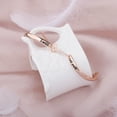 thumbnail image 2 of Scissor Bangle Bracelet Hair Stylist Bracelet Hairdresser Gifts for women Teen Girls(Rose Gold), 2 of 5