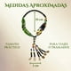 thumbnail image 2 of Collar Mazo Zarabanda Moto Espiritual Verde Caracoles, 2 of 5