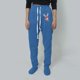 thumbnail image 4 of Gibobby Pantalones casuales para mujer, cómodos pantalones de pijama con pierna recta, pantalones de yoga con cordón, transpirables, pantalones de pijama con bloques de color（Azul marino， M), 4 of 5