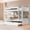 White, variant on Harper & Bright Designs Twin Over Twin Bunk Bed with Trundle and Storage, Wood Bunk Beds Frame with Storage Bookcase Shelves for Apartment Dormitory, Wood