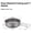 Pure titanium frying pan 850ml, variant on Pure Titanium Outdoor Cookware Set Frying Pan Camping Cooking Set Foldable Lightweight Portable Soup Pot Frying Pan Cooking Pot Set