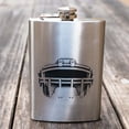 thumbnail image 2 of 8oz Football Helmet Flask L1, 2 of 3