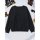 thumbnail image 3 of TRKIYQC Sudaderas De Halloween para Mujer, Patrones De Gato De Calabaza Jerséis De Cuello Redondo Otoño Invierno Jerséis De Manga Larga Tops Ropa De Calle TRKIYQC  moda, 3 of 7