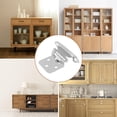 thumbnail image 4 of Cabinet Hinges - 24 Pack 12Pairs 1/2inch Overlay Cabinet Door Hinges Semi-Concealed Self-Closing Hinges for Home, Hotel,School,RV Cabinet,Kitchen Cabinets, Shoe Cabinets, Bathroom Cabinet, 4 of 6