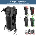 thumbnail image 2 of 2pcs Water Bottle Holder, TSV Water Bottle Pouch Attachment for Backpack, Adjustable Multi-Purpose Tactical Bag for Outdoor Activities, 2 of 7