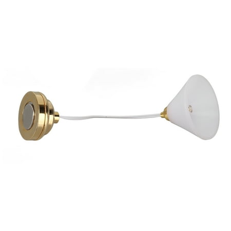 

Dollhouse Chandelier Battery Powered LED 1:12 Scale Exquisite Workmanship Dollhouse Ceiling Lamp For Decoration