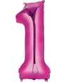 thumbnail image 3 of Frozen 1st Birthday Party Supplies Olaf, Elsa and Anna Balloon Bouquet Decorations Pink #1, 3 of 4