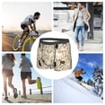 thumbnail image 7 of Men's Boxer Briefs, Painted Cute Goat Flower Soft Comfy Mens Underwear Boxer Briefs Breathable With Widen Waist, 7 of 7