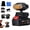 10 Batteries *2, variant on Space Heater,3000mAh Rechargeable Battery Powered Space Heater, Ultra-Light/Ultra-Powerful/360-Degree Rotation/Anti Tilt Design, for Camping/Indoor/Car Defroster