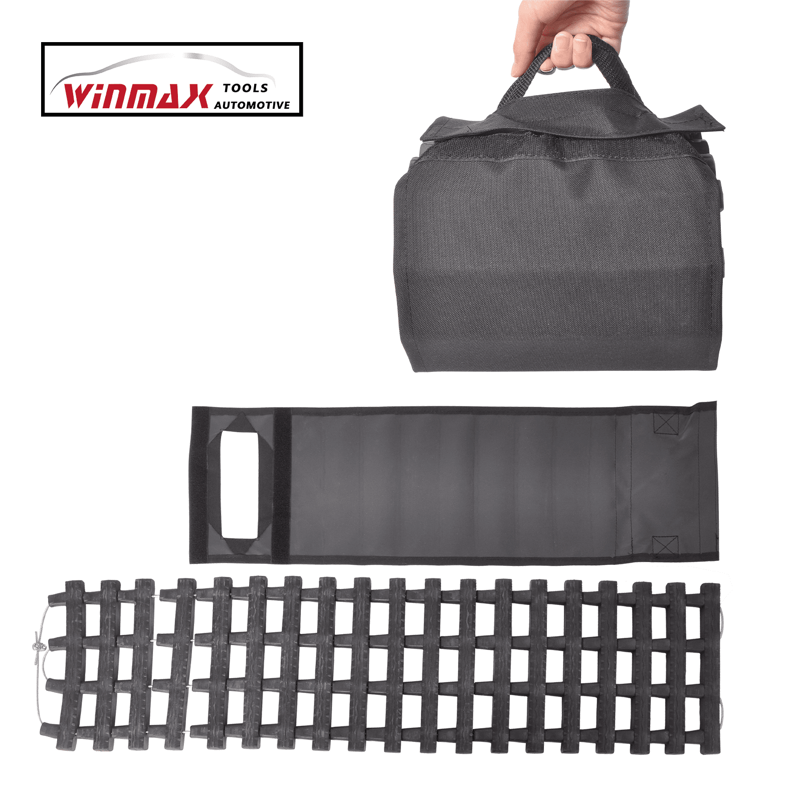 WINMAX Portable Vehicle Recovery Track Mat Traction Vehicle Tires