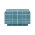 thumbnail image 4 of Pemberly Row Contemporary Blue Tile Indoor / Outdoor Coffee Table, 4 of 8