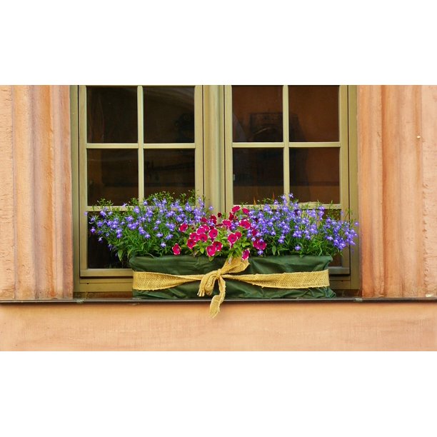 Flower Box Window Sill Window Floral Decoration12 Inch BY 18 Inch
