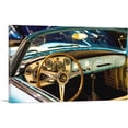 thumbnail image 1 of ARTCANVAS Old Car Interior Home decor Canvas Art Print - Size: 60" x 40" (1.50" Deep) (3-Piece), 1 of 9