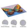 thumbnail image 4 of Naloa Oil Painting Beautiful Butterfly Dish Drying Mat for Kitchen Counter, Heat Resistant Drainer Mats, Absorbent Draining Mat,Dish Rack Pad,16"x18", 4 of 8