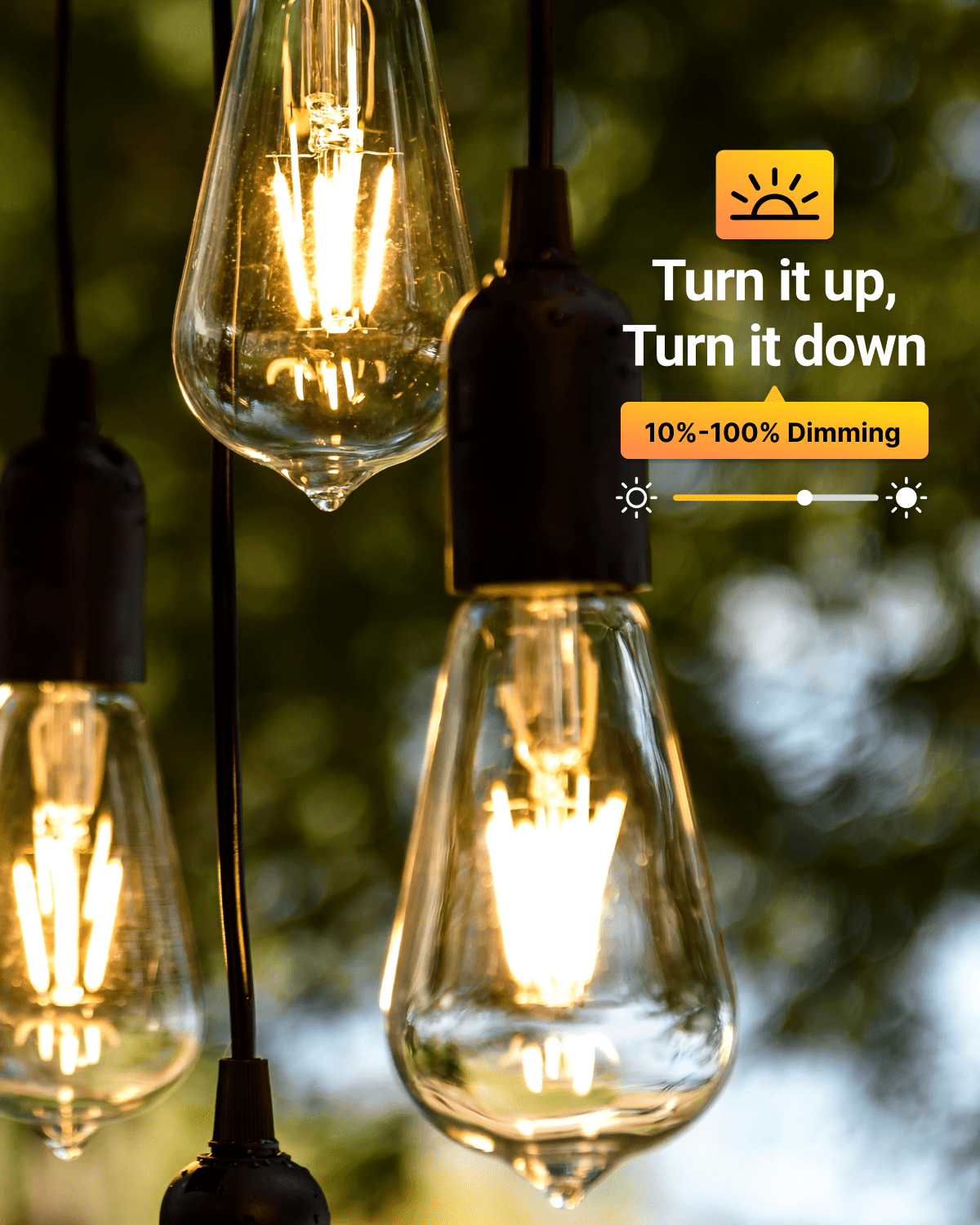 Sunco 4 Pack Dusk to Dawn Light Bulbs LED Edison 3000K Warm White, CRI90 7W Equivalent 60W, Vintage Style ST64 Extra Bright Automatic Bulb, 800 Lumens, E26 Base, Light Sensing Outdoor UL