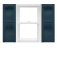 thumbnail image 1 of Mid America Open Louver Vinyl Shutters (1 Pair) - 14.5 x 31 036 Classic Blue, 1 of 3