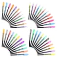 thumbnail image 3 of 48pcs Colorful Gel Pen Metallic, Neon, Milky and Glitter Ink Pens Fine Tip Art Markers for Coloring Books, Journaling, Doodling, Drawing and Card Marking, 3 of 9