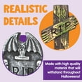 thumbnail image 3 of Joyfy 17" Halloween 5 Pack Tombstone Decorations, Foam RIP Graveyard Signs Cemetery Headstones Scary Outdoor Indoor Halloween Decor with 12 Metal Stakes for Easy Set Up, Waterproof for Garden Lawn, 3 of 8