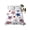 Multicolor, variant on Queen Flat Sheet Only Independence Day Blue Red Flowers Soft Microfiber Cooling Bedding Sheets Daisy Bees Flat Bed Sheet