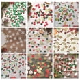 thumbnail image 3 of Confeti navideño de formas variadas, múltiples estilos, confeti de mesa con lentejuelas para Navidad, cumpleaños, decoraciones de mesa para Baby Shower H0877, 3 of 4
