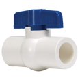 thumbnail image 1 of Válvula esférica Homewerks VBVP40E6B PVC Schedule 40 3,2 cm blanca, 1 of 2