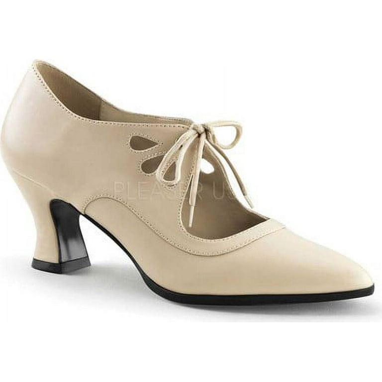 Victorian women shop shoes