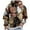 Khaki, variant on YUEHUA Mens Casual Hoodies Sweatshirt African Dashiki Printed Graphic Pullover Sweaters with Pockets