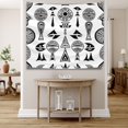 thumbnail image 5 of Boho Decor Office Tapestry Aztec Symbols Boho Tribal Geometric Shapes Large Tapestry, 51x59 Inches Minimalistic Simplicity Sophistication Durable Big Tapestry Decoration for Home Living Room, 5 of 5
