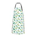 thumbnail image 2 of Picia Pineapple Waterproof Apron for Unisex Adult - Adjustable Bib Apron with Pockets, Ideal for Cooking, Gardening, Painting, and Household Chores, 2 of 9