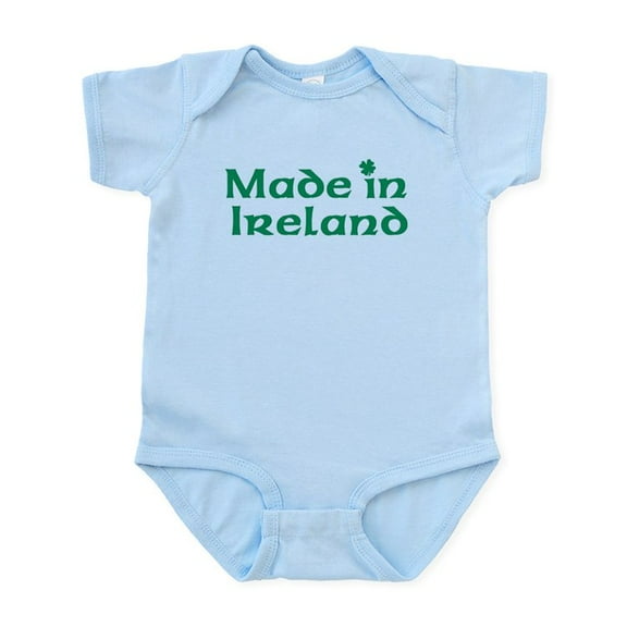 CafePress - Made In Ireland Infant Bodysuit - Baby Light Bodysuit, Size Newborn - 24 Months