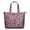 Pink And Black, variant on Pink and Black Of Leopard Print Travel Tote Bags for Women Carry On,Large Weekender Bags for Women Travel,Multi Functional Duffle Bag for Work,Shopping,Sports