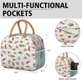 thumbnail image 6 of Reusable Starfish Lnsulated Lunch Bag for Women & Men-Leakproof Water-Resistant Cooler Tote,Large Capacity(10.6x8.7x6.3in)for Work,Office,Travel,Picnic,Beach., 6 of 7