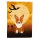 thumbnail image 1 of Bandera de tamaño de casa de lona de Corgi de Halloween Caroline's Treasures BB4366CHF, 1 of 1