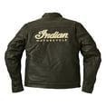 thumbnail image 3 of Indian Motorcycle Men's Leather Classic Riding Jacket, Dark Brown | 2860828, 3 of 6