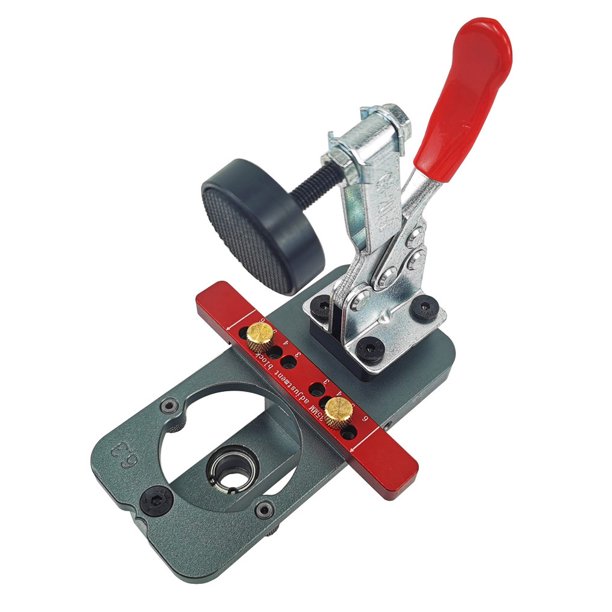 Speravity Herramienta de guía para perforar bisagras, juego de ubicación de punzonado profesional, accesorio preciso para carpintería, herramientas de Herramientas manuales y eléctricas Speravity TO009285-00