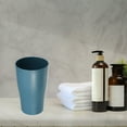 thumbnail image 6 of Unique Bargains 2pcs Bathroom Toothbrush Tumblers PP Cups for Bathroom 4.92''x3.03'' Blue, 6 of 7
