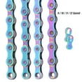 Yanerim 9/10/11/12 Speed Steel Road Bike Chain Anti Corrosion Rust