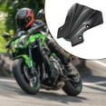 thumbnail image 4 of Parabrisas de motocicleta deflector de aire duradero para Z900 Z 900 Z 650 Negro perfecl, 4 of 7